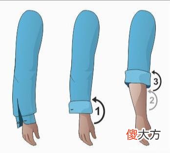 【时尚一点】男人最喜欢卷起袖子的方法