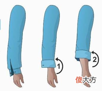 【时尚一点】男人最喜欢卷起袖子的方法