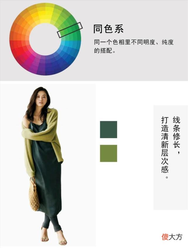 【就爱时尚】春季绿色搭配实操赏析：绿色+同色系搭配实操赏析