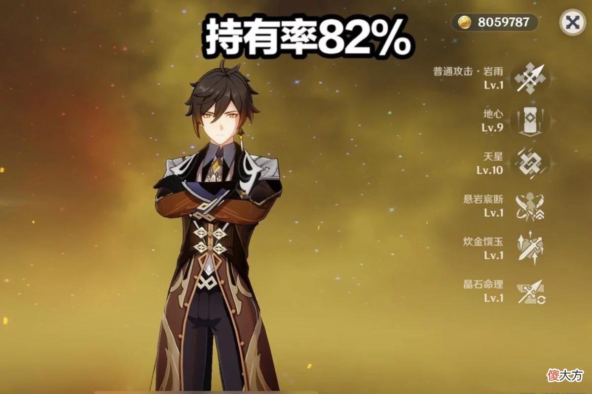 【游戏迷】原神：持有率超过80%的五星角色公布，刻晴和莫娜“榜上有名”！