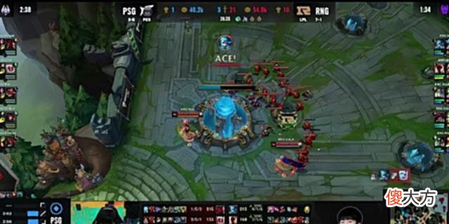 【游戏迷】第一名，RNG！RNG将PSG打成人机，Gala一路追杀PSG