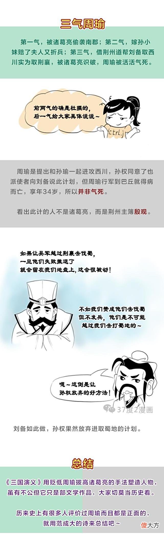 【历史故事】演义周瑜vs历史周瑜，真正的“大都督”周瑜