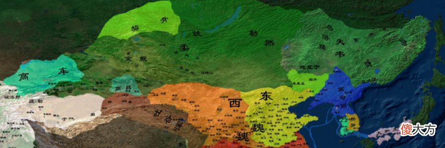 【历史故事】西魏艰难的一年：关中大旱，高欢西进，还有吐谷浑等国不断袭扰