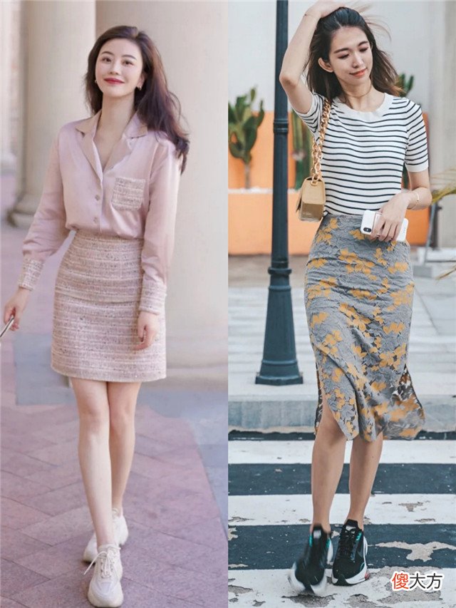 【时尚一点】女人不管30岁还是50岁，穿裙都要远离这4款鞋，运动鞋更时髦优雅