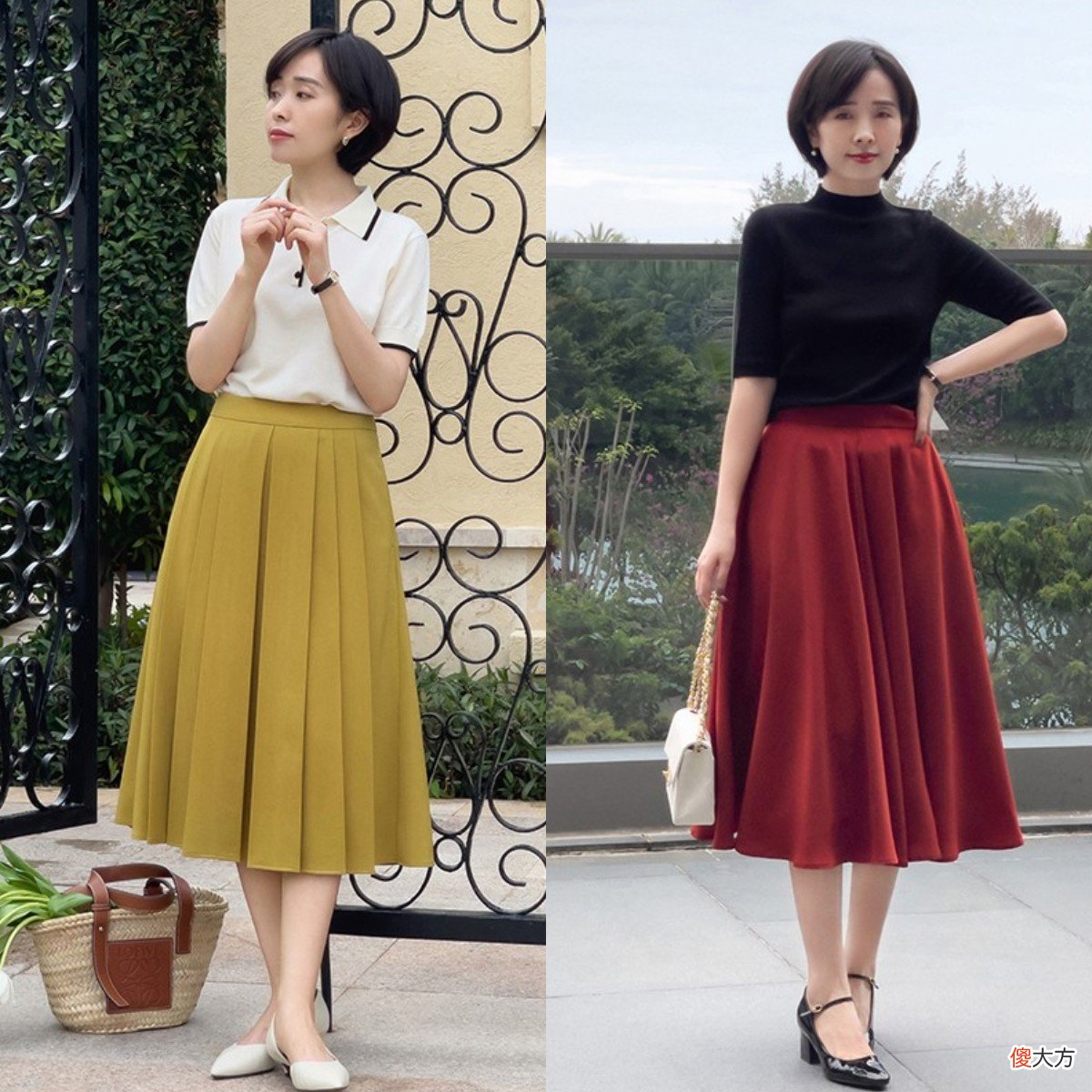 【就爱时尚】奶奶鞋＋裙子＝夏季最in穿法，知性优雅还显高，适合小个子