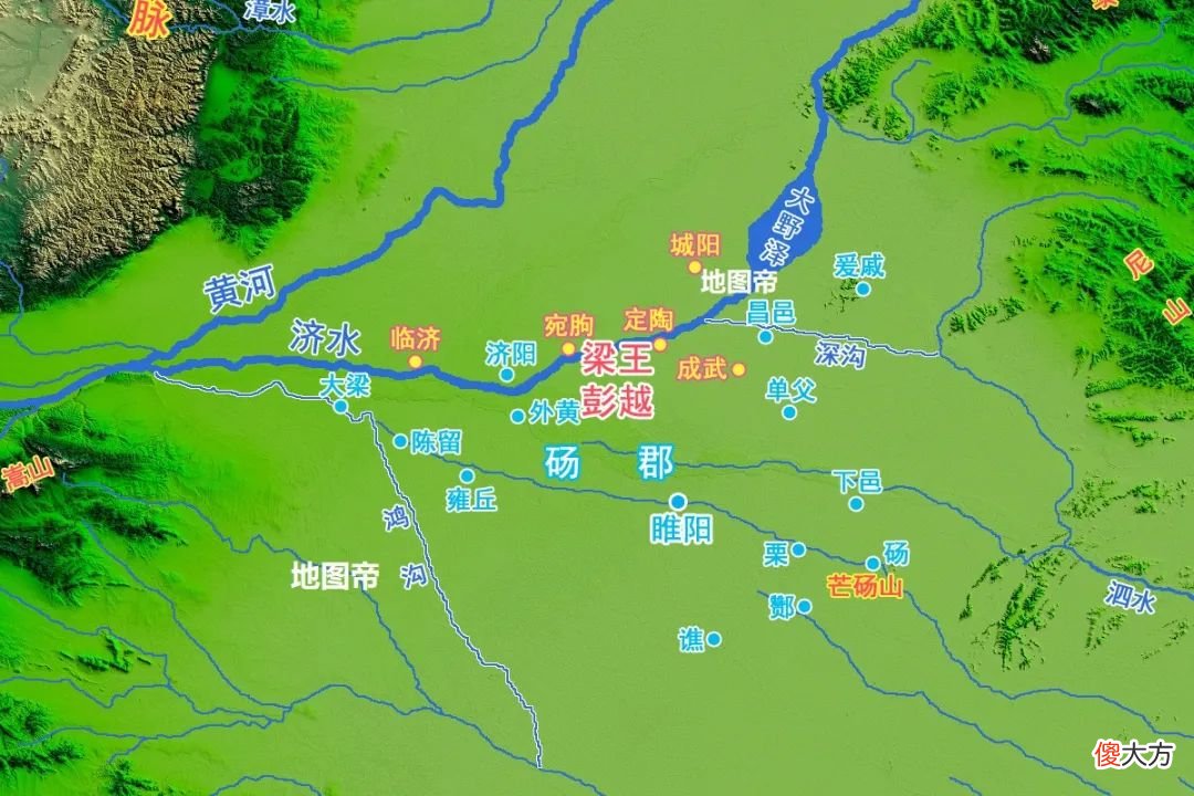 【爱历史】梁王彭越封地在哪？刘邦为何非要杀他