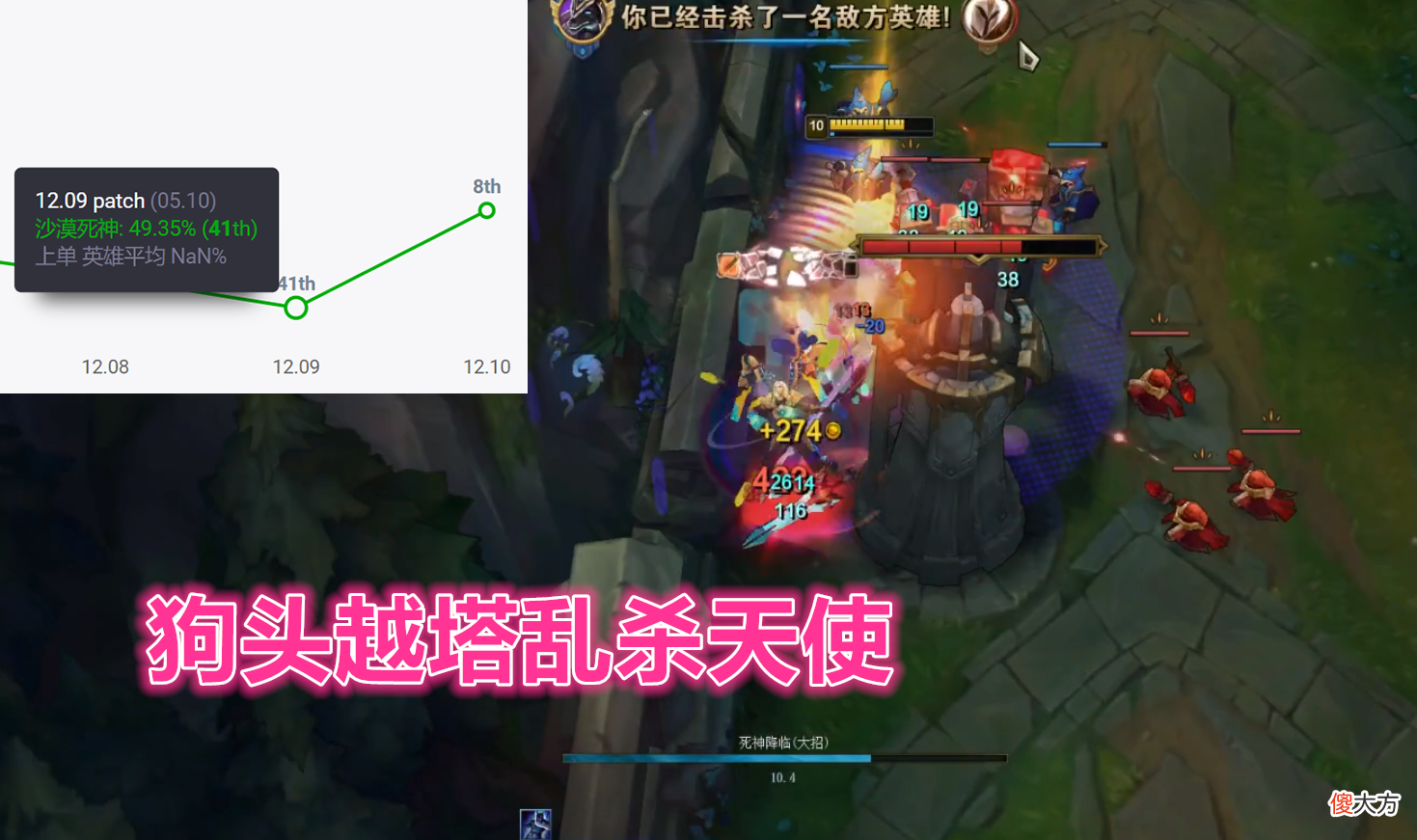 【游戏迷】LOL上路迎来“塔之子”版本！刀妹报废天使崛起，狗头吧老哥狂喜