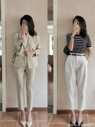 【时尚一点】中年女人入夏穿裤少穿裙，今年流行这4种长度的“高级裤”，真美