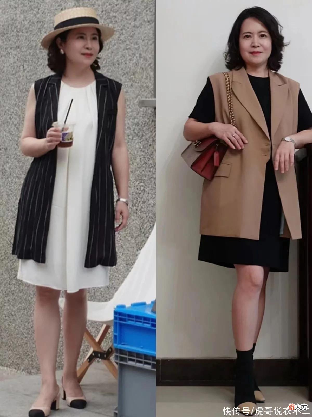 【时尚一点】女人过了50岁别着急扮嫩，学学这位微胖妈妈，打扮不花哨还显年轻