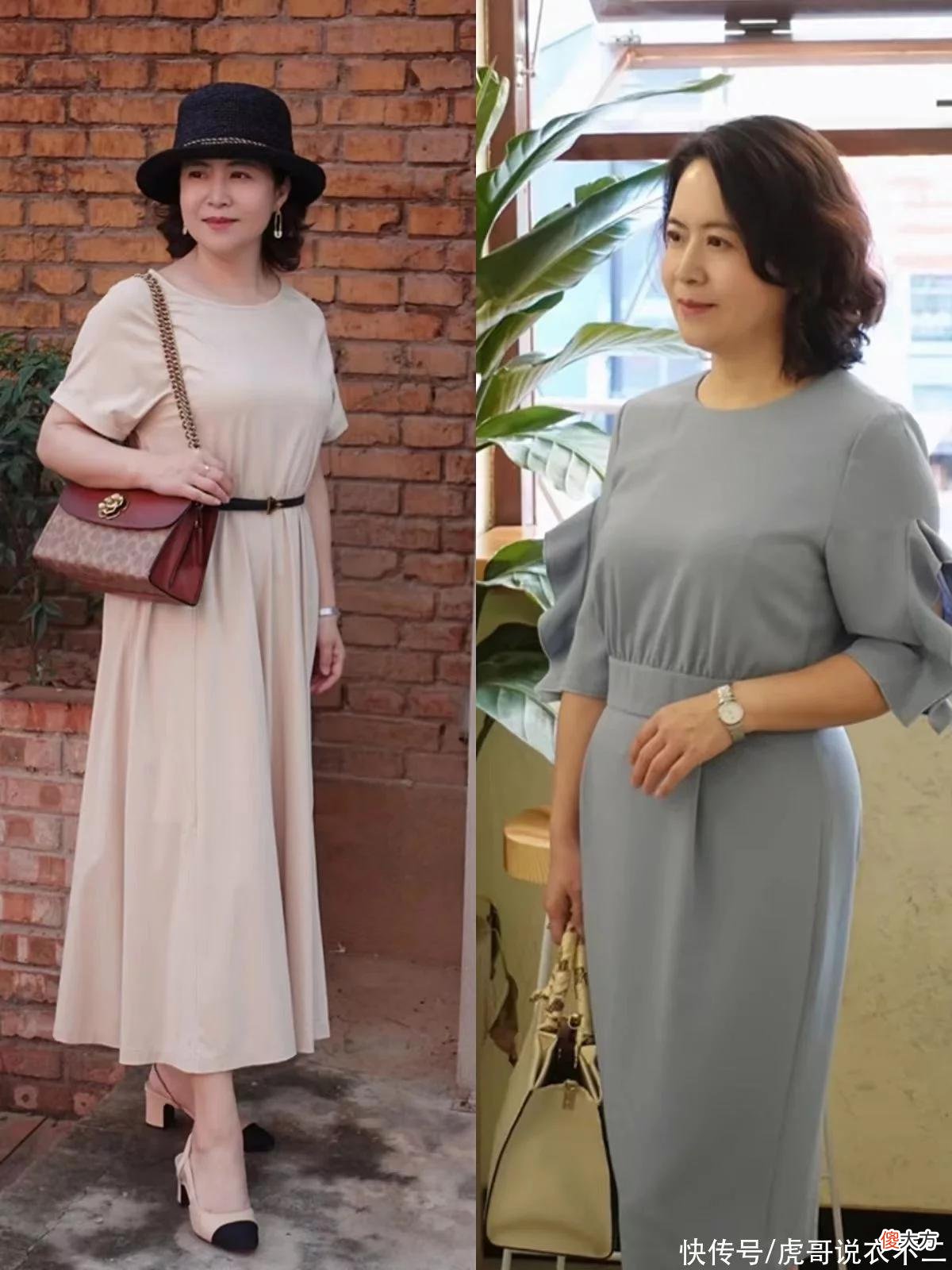 【时尚一点】女人过了50岁别着急扮嫩，学学这位微胖妈妈，打扮不花哨还显年轻