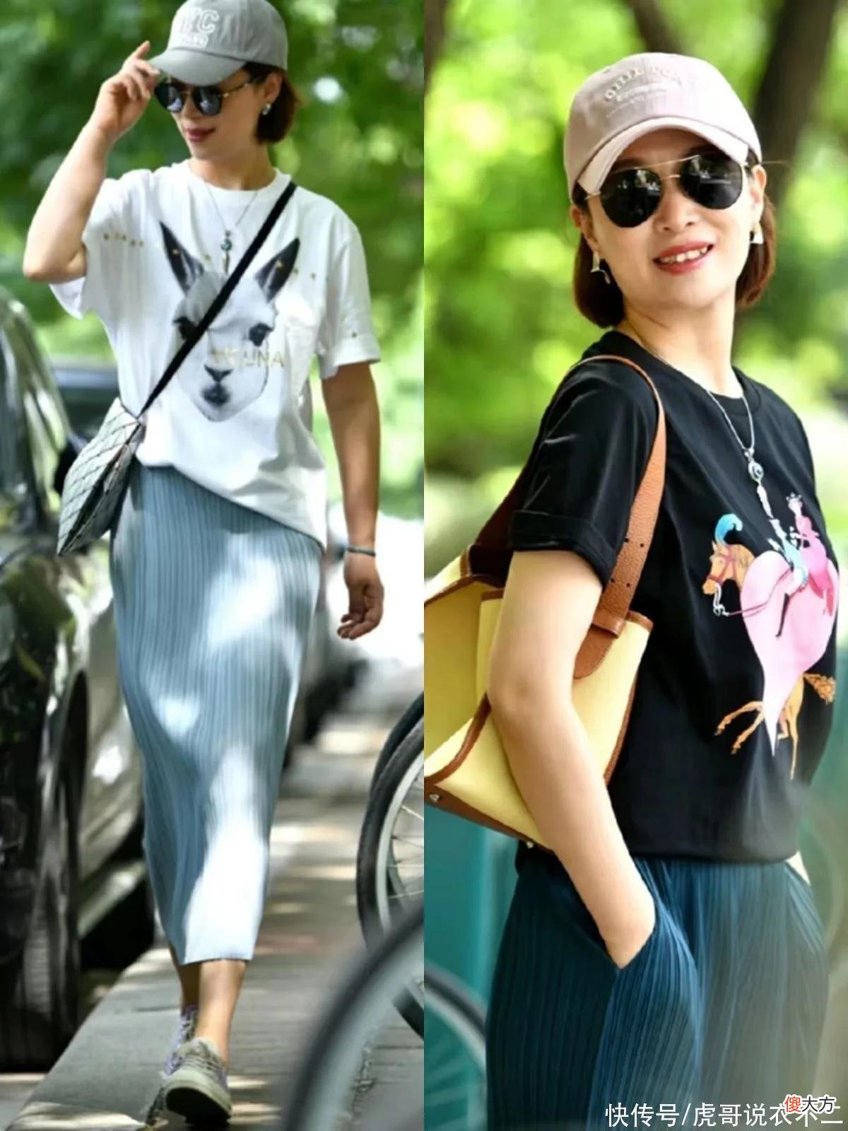 【时尚一点】建议中年女人：T恤不要买上一堆，衣橱有这4款就够了，时髦洋气
