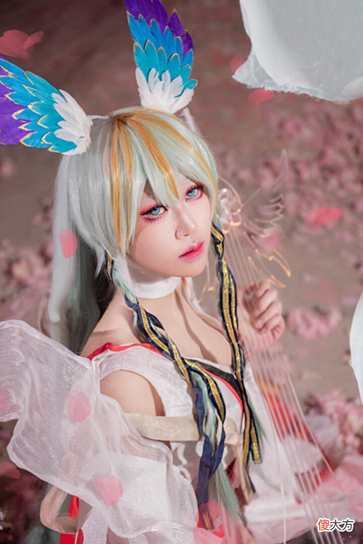 【游戏迷】《阴阳师》紧那罗cosplay