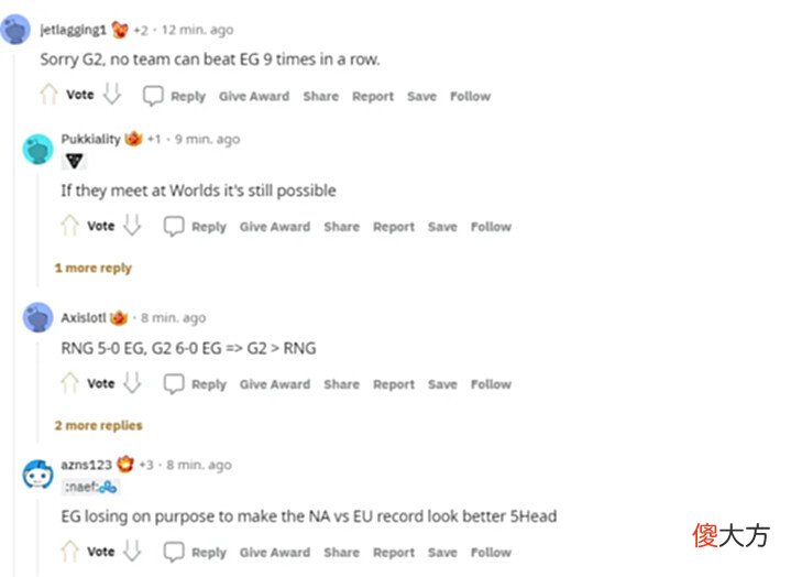 【游戏世界】[Reddit热议]Reddit评RNG晋级决赛：jojo魅惑跟奥尼尔罚篮一样；GALA犯错
