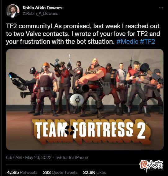 【游戏迷】《军团要塞2》玩家集体抗议v社：代表tf2社区