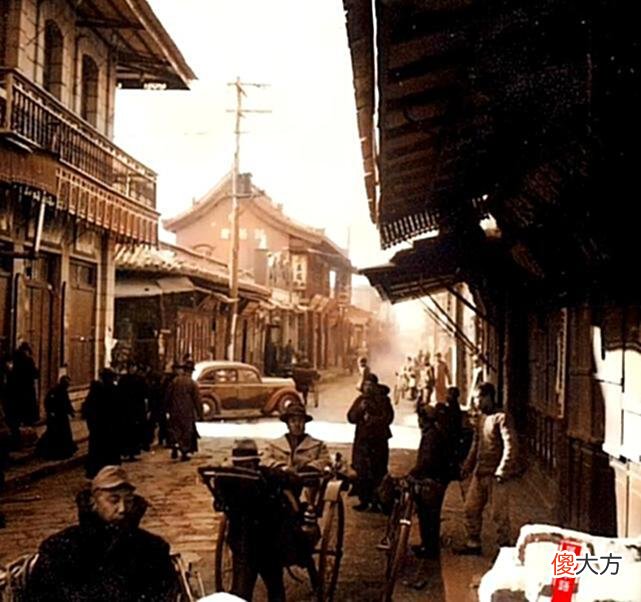 【爱历史】老照片：1941年河北省石家庄市井生活旧影