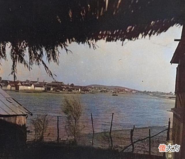 【历史故事】江苏省徐州市：民国时期（1940）古黄河利济桥边捕鱼人