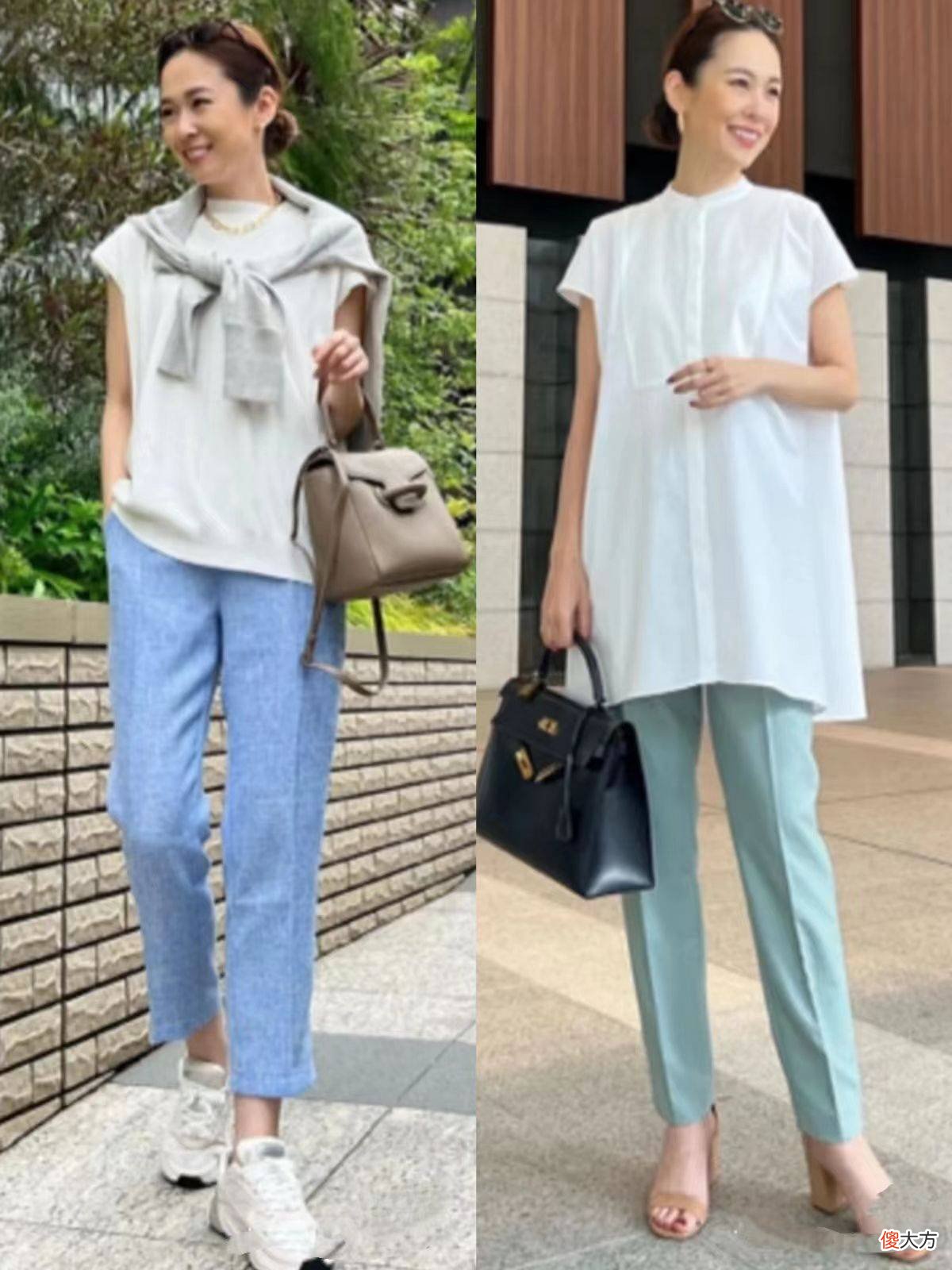 【时尚一点】50岁女人别急着扮成“大妈”，学日本主妇这样穿，形象仪态会更