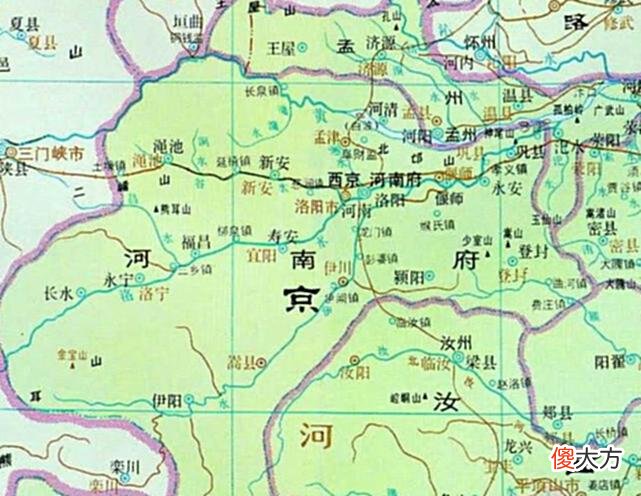 【爱历史】通过地图，了解河南省洛阳市从古到今的历史变迁