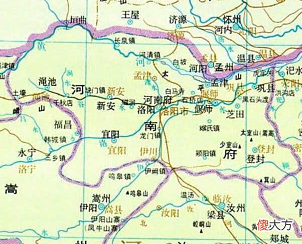 【爱历史】通过地图，了解河南省洛阳市从古到今的历史变迁
