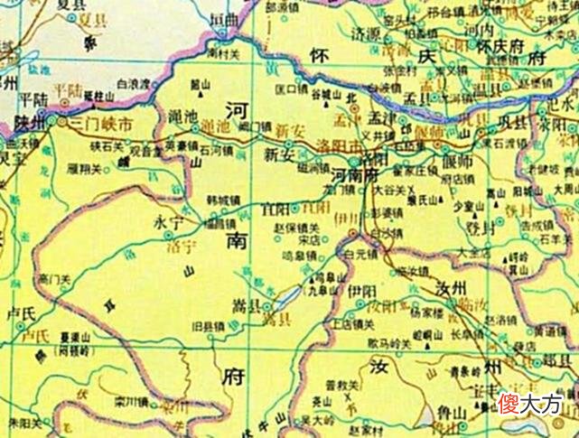 【爱历史】通过地图，了解河南省洛阳市从古到今的历史变迁