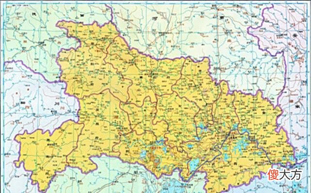 【历史故事】清朝湖北区域10府地图：现在湖北的13市州原来属于哪个府？