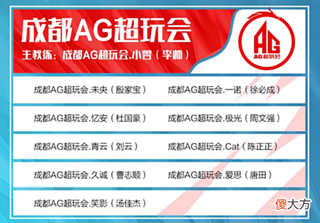 【游戏世界】王者荣耀：成都AG超玩会夏季赛大名单确定，网友直言继续摆烂吧！