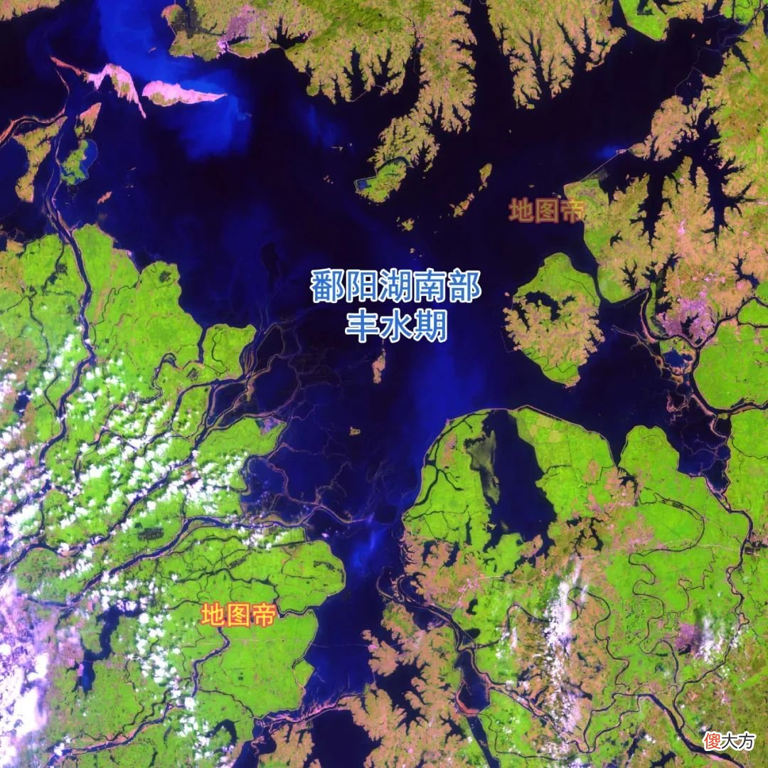 【爱历史】鄱阳湖水域变化有多大?航拍图一目了然