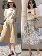【时尚一点】“女人不管多大年纪”，夏季学会穿“半身裙”，都会优雅到骨子里