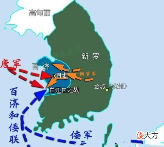 【爱历史】一千多年前的白江口之战，是中日第一次交战，中国大获全胜！