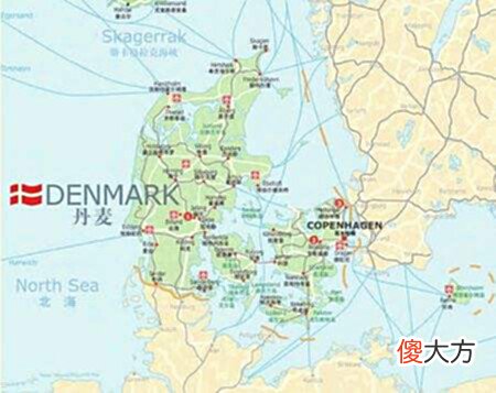 【爱历史】丹麦认为自己有多大?两块海外领地,总面积220万平方公里