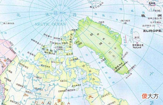 【爱历史】丹麦认为自己有多大?两块海外领地,总面积220万平方公里