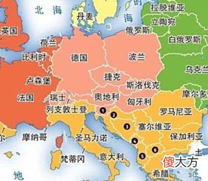 【爱历史】同是欧洲，为何中、西欧发达，东欧却落后，有何历史因素？