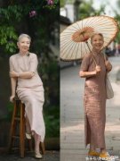 【时尚一点】入夏后才发现，“过膝裙+平底鞋”，才是中年女人该有的优雅打扮