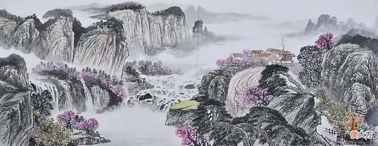 【历史故事】民间故事：一药农上山采药，误入桃花源，离开之后再也找不到