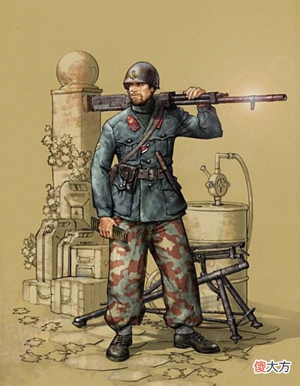 【历史故事】二战各国士兵画像，国籍自行判断