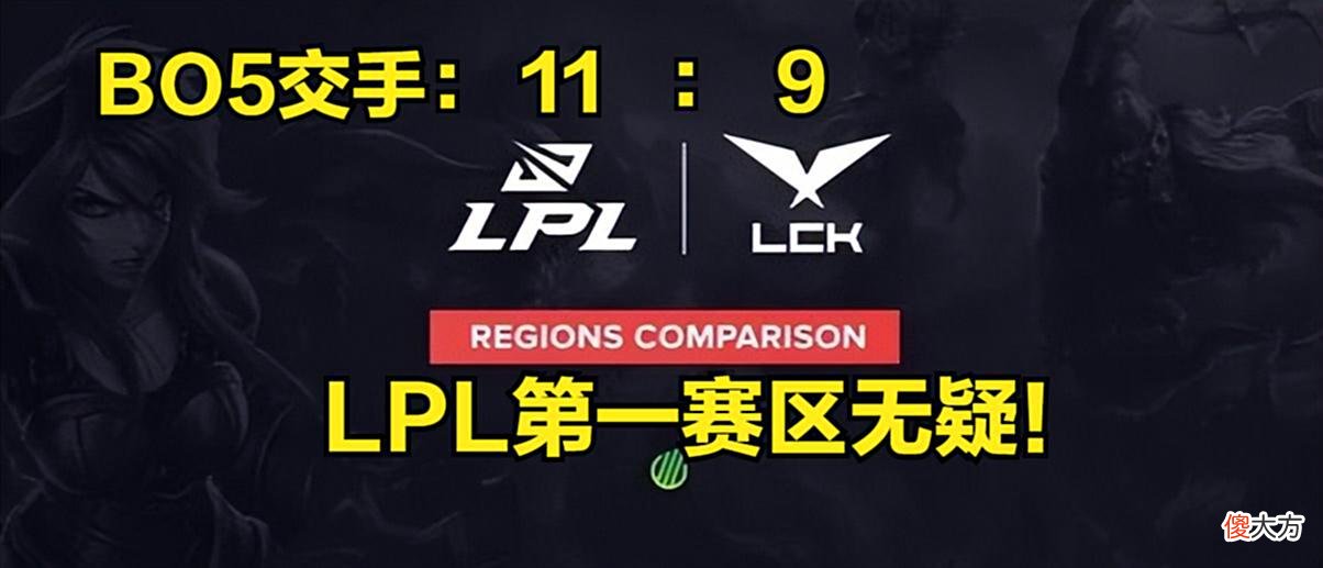 【游戏迷】LPL第一赛区无疑！自S8以来，中韩赛区交手战绩为8胜1负！
