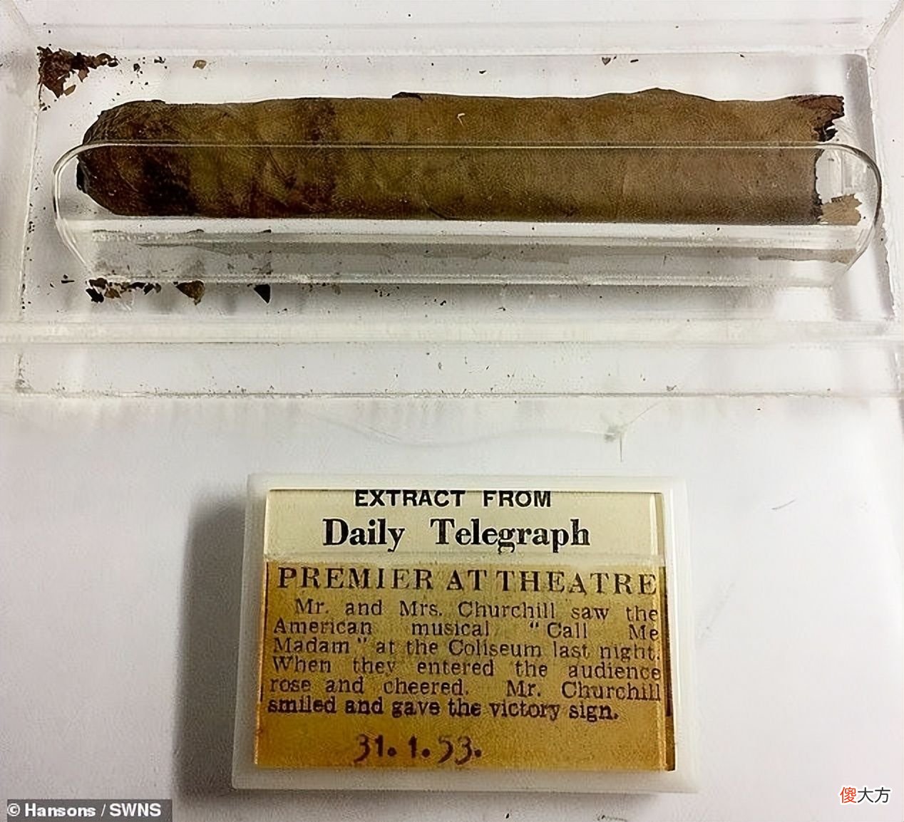 【历史故事】名人效应：丘吉尔1953年扔掉的半只雪茄，被清洁工捡起，卖了5万