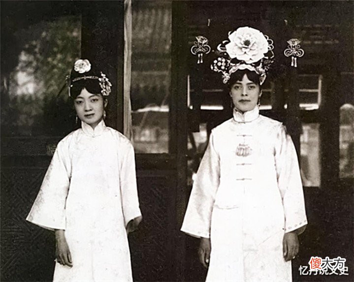 【爱历史】清朝的妃子很丑?看看这些老照片,其实她们的容貌不输女明星