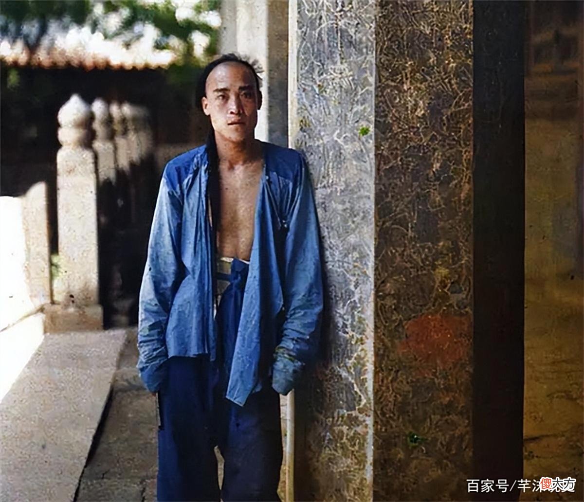 【爱历史】一法国人展出一组晚清彩照，格格妆容很是吓人，颐和园好似天堂