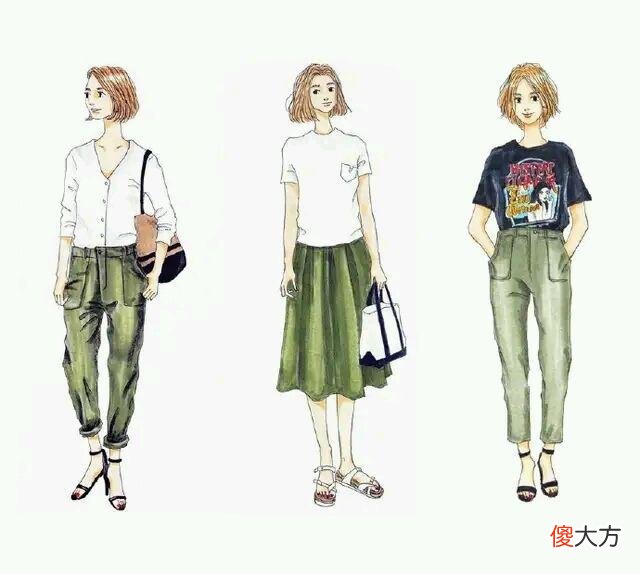 【时尚一点】插画师分享夏日优雅的穿搭新思路,每一套都很美,让你轻松变时髦