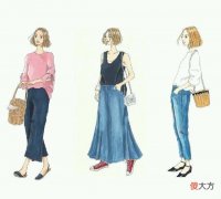【时尚一点】插画师分享夏日优雅的穿搭新思路，每一套都很美，让你轻松变时髦