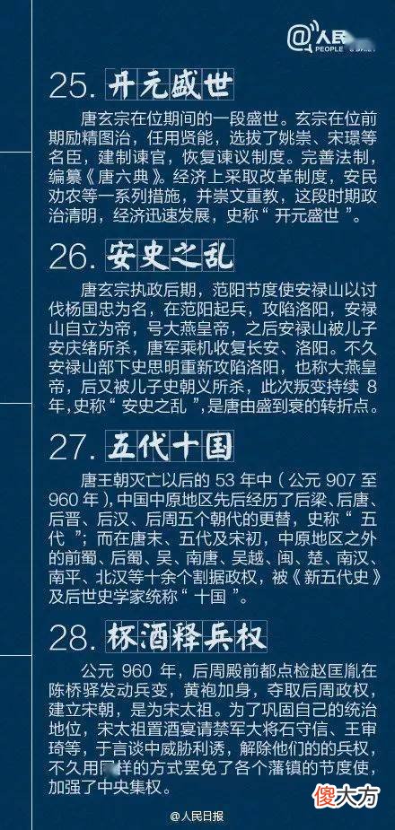 【爱历史】孩子不可不知的40个中国古代历史典故，收藏长知识！