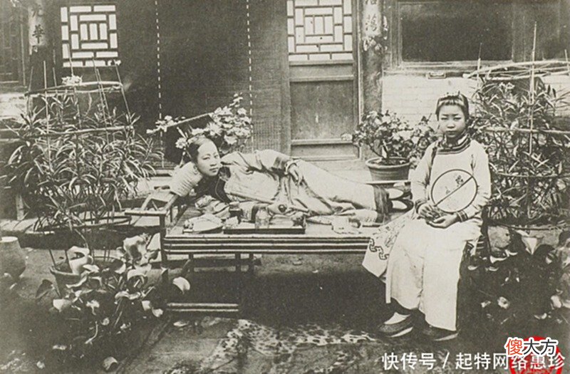 【历史故事】晚清老照片：真实历史中的旗人妇女，穿盔甲威风凛凛
