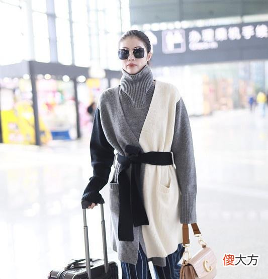 【就爱时尚】何穗机场变秀场，衣品炸裂尽显“仙姑”本色