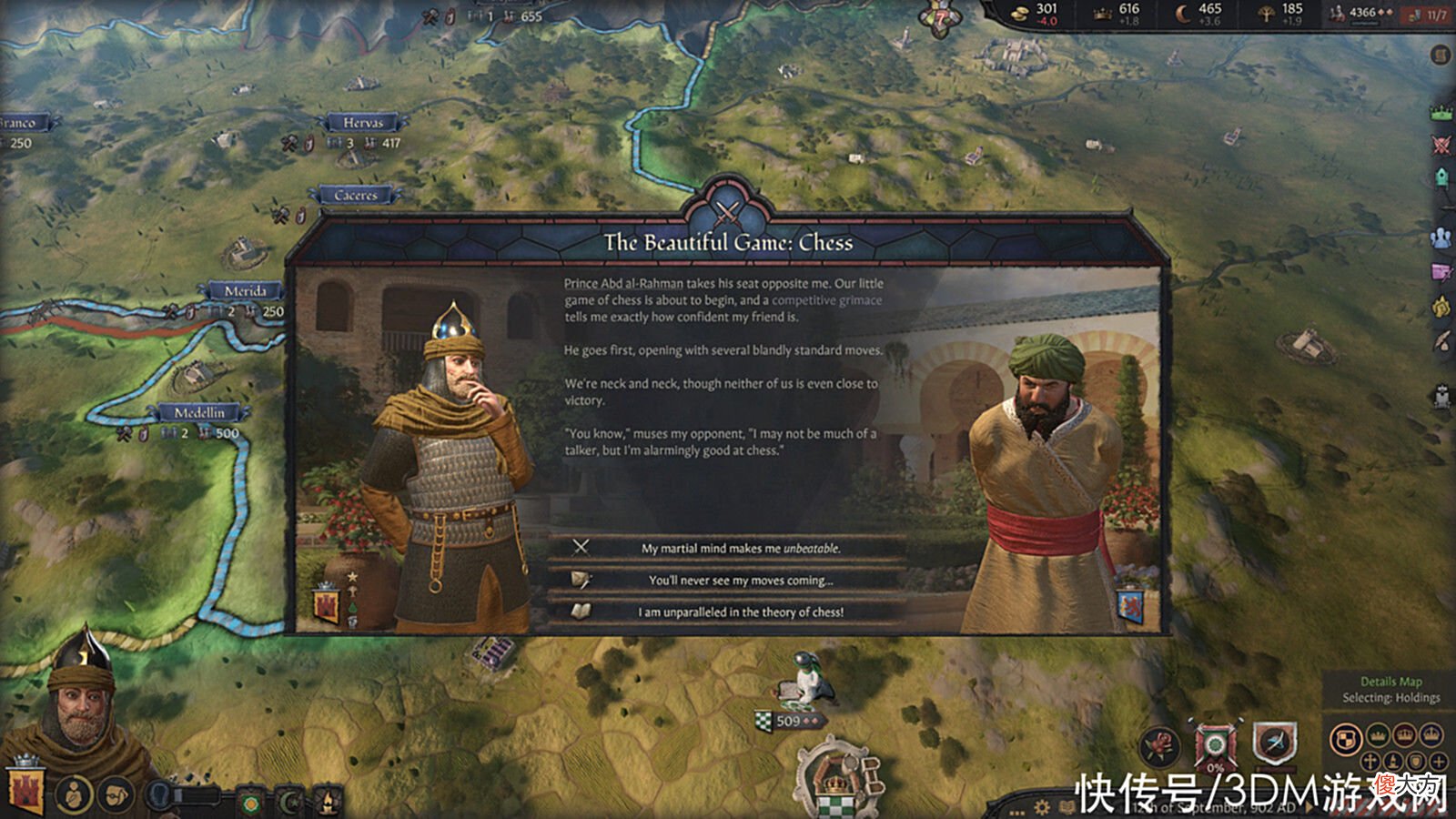 【游戏迷】《十字军之王3》DLC“伊比利亚的命运”发售Steam评价“特别好评”