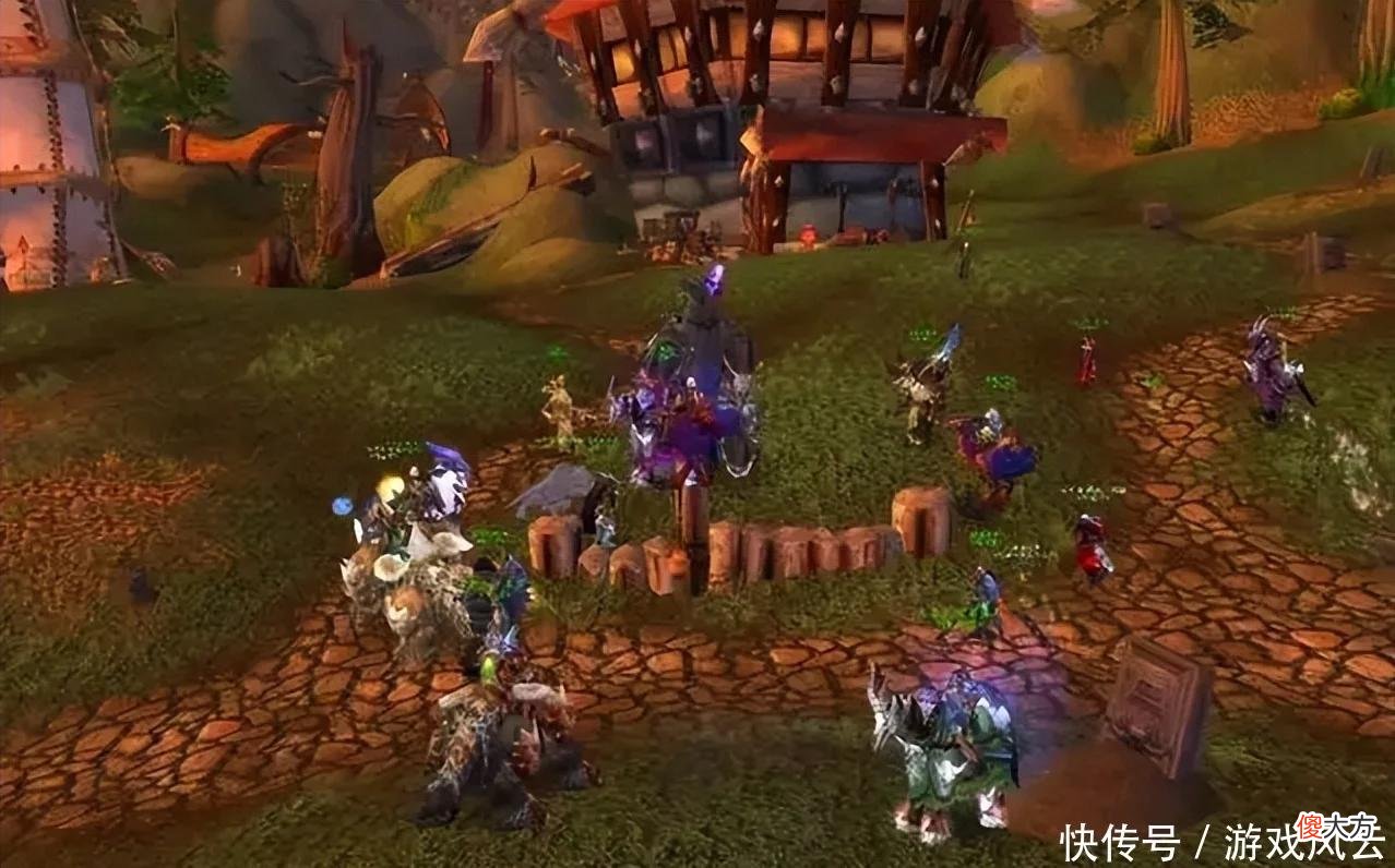 【游戏世界】魔兽世界：TBC遇到一个防骑想要拉人入会，没想自己也成了野人