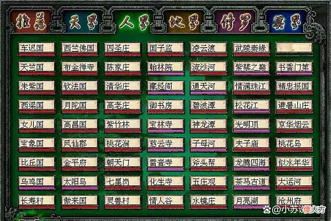 【游戏世界】大话西游2高老庄服务器的特殊移民经历，老玩家还记得不？