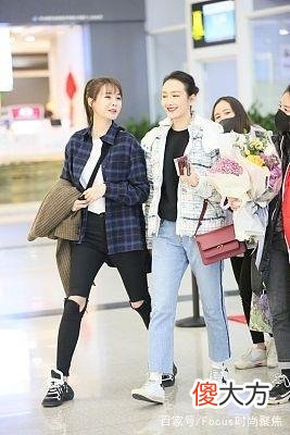 【就爱时尚】王鸥、沈梦辰一同现身机场