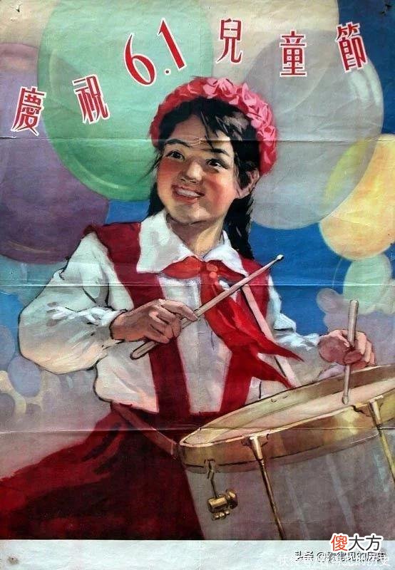 【历史故事】50年代的宣传画 用实际行动保持红领巾的光荣