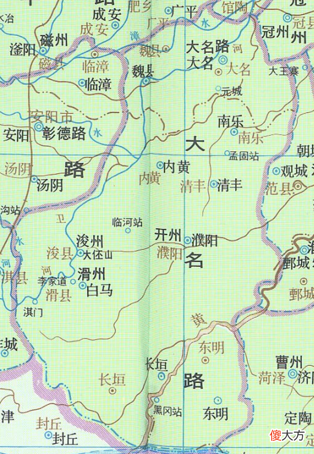 【历史故事】河南省两县城距离仅12公里，这种情况是如何形成的？和这条河有关